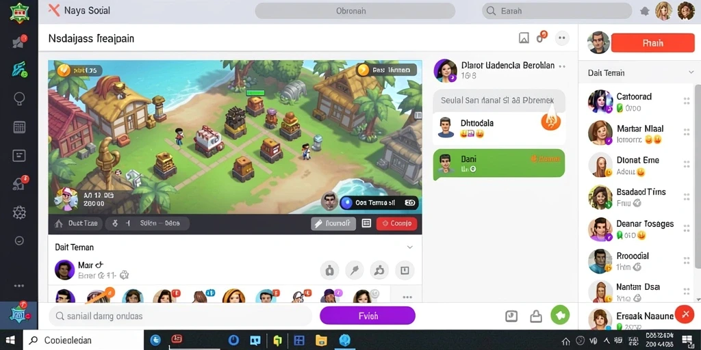 Tangkapan layar menampilkan fitur multiplayer yang seru.