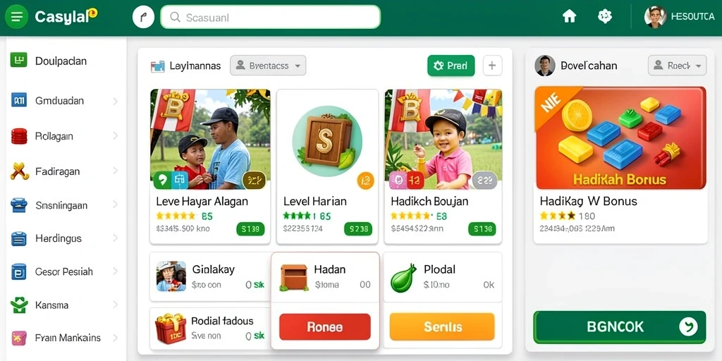 Misi yang menantang dengan pemandangan yang indah.