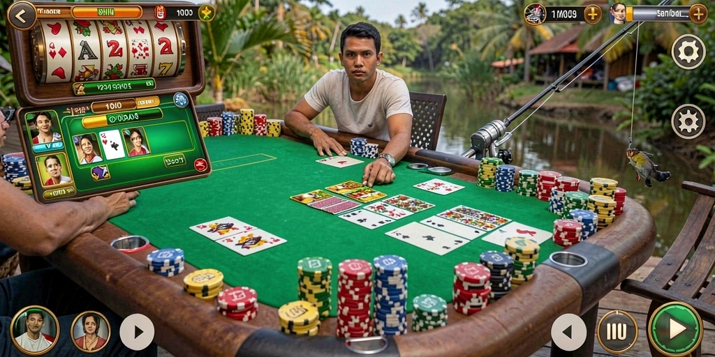 Level permainan yang penuh tantangan dan keseruan.