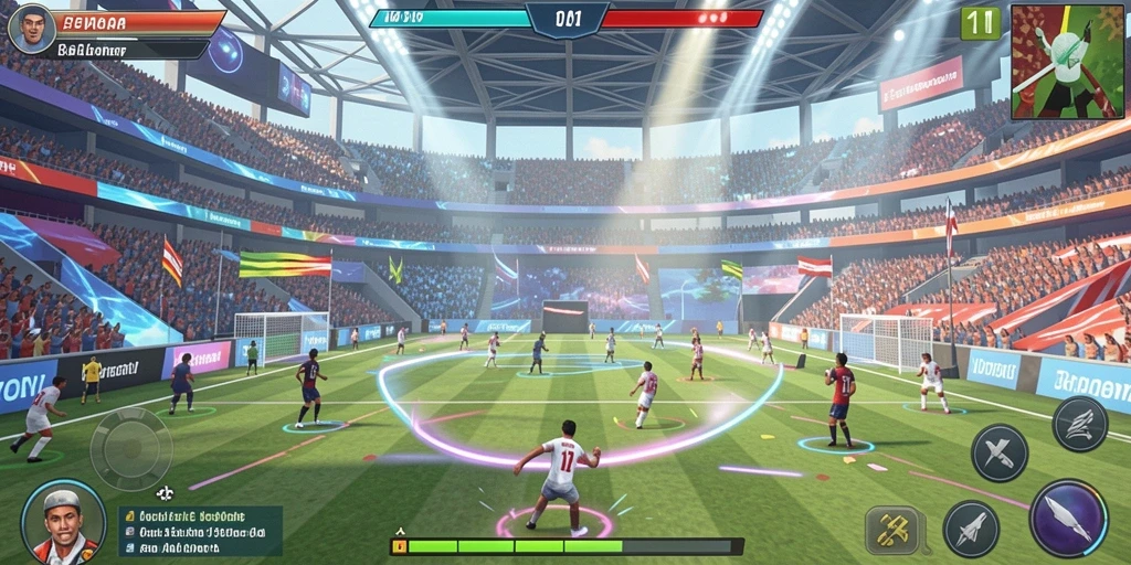 Gameplay yang bervariasi dan menantang setiap level.
