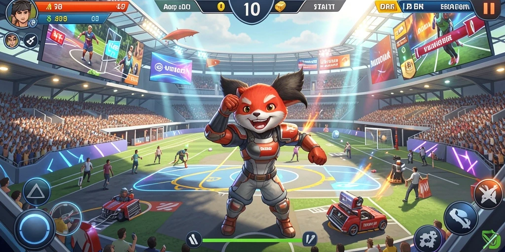 Mode multiplayer yang mengasyikkan bersama teman.