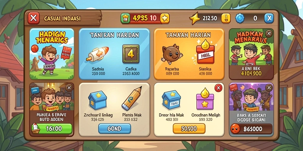 Tangkapan layar memperlihatkan interaksi sosial antar pemain.
