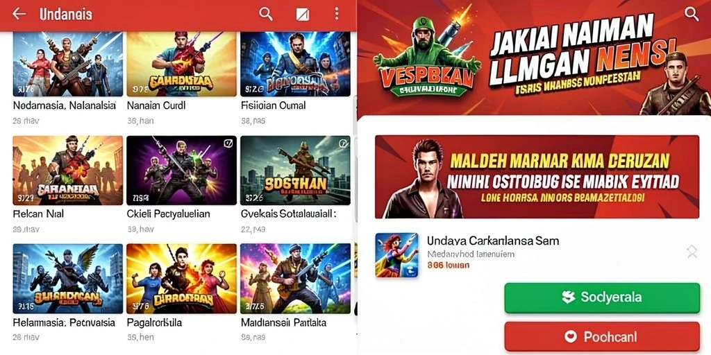 Karakter unik yang membuat permainan lebih seru.
