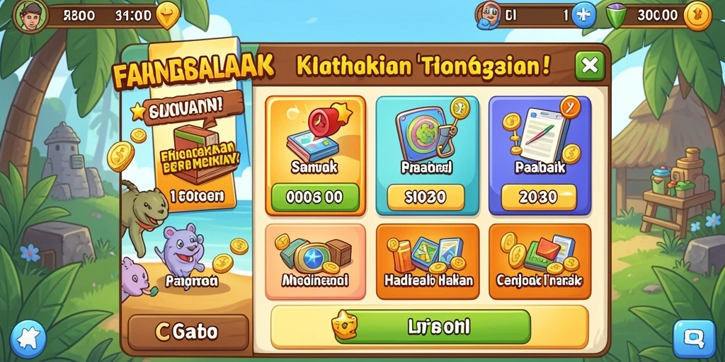 Sistem misi yang menarik dan menantang setiap pemain.